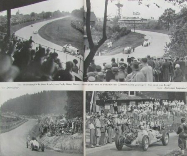 Meurer "Der Kraftfahrtsport im Neuen Deutschland" 1935 Titel by Theo Matejko Motorracing-History (9287)